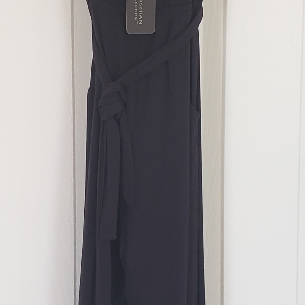 Classic Kardashian Kollection Satin Jumpsuit - Picture 3 of 6